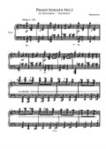 Sonata No.1 (First movement)
